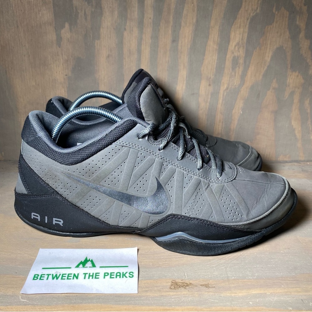 Nike Mens Air Ring Leader Gray Running Shoes Sneakers 10.5